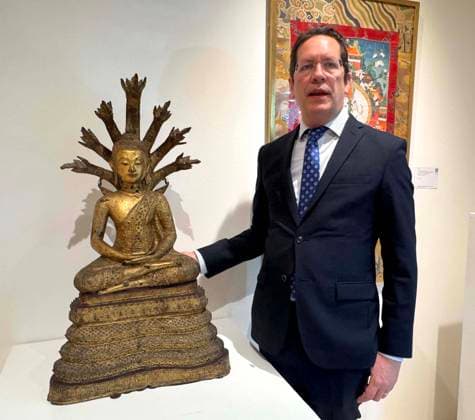 March 19, 2026, New York, New York, USA: seen on display during the press preview for Sotheby s New York Inaugural Asian Art Sales, the first ever held at the Breuer Building. New York USA - ZUMAk03_ 20260319_zaf_k03_024 Copyright: xNancyxKaszermanx