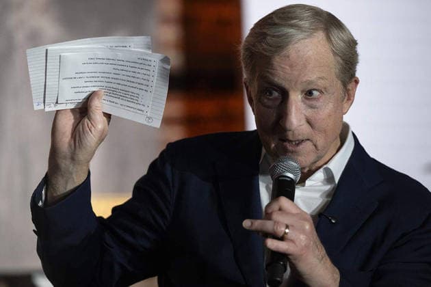 March 19, 2026: Democratic gubernatorial candidate Tom Steyer during a campaign stop in Sacramento, California, in March 2026. - ZUMAm67_ 20260319_zaf_m67_007 Copyright: xHannahxRuhoffx