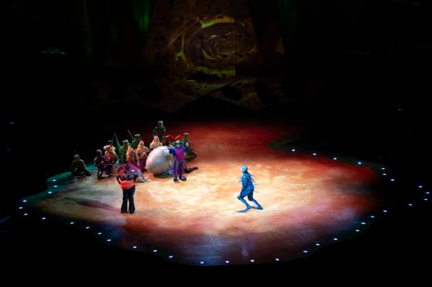 Cirque du Soleil - OVO (FOR EDITORIAL USE ONLY) Artists perform during the Cirque Du Soleil OVO show at the Movistar Arena in Madrid, March 19, 2026 in Spain. Madrid Spain Copyright: xAtilanoxGarciax xSOPAxImagesx photos09442