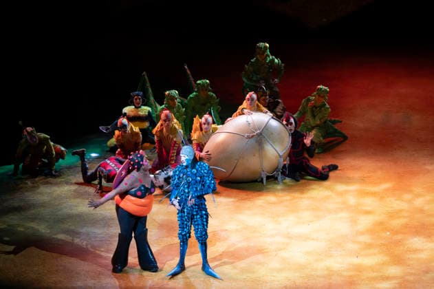 Cirque du Soleil - OVO (FOR EDITORIAL USE ONLY) Artists perform during the Cirque Du Soleil OVO show at the Movistar Arena in Madrid, March 19, 2026 in Spain. Madrid Spain Copyright: xAtilanoxGarciax xSOPAxImagesx photos09445