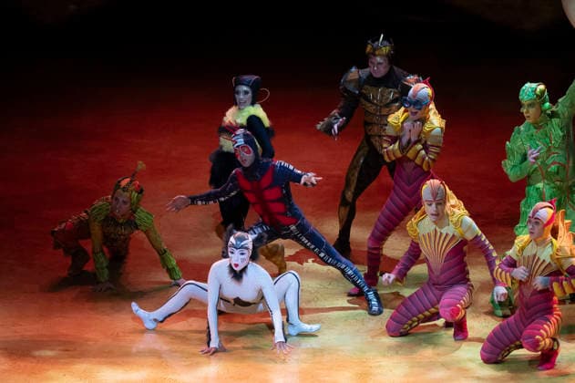 Cirque du Soleil - OVO (FOR EDITORIAL USE ONLY) Artists perform during the Cirque Du Soleil OVO show at the Movistar Arena in Madrid, March 19, 2026 in Spain. Madrid Spain Copyright: xAtilanoxGarciax xSOPAxImagesx photos09448