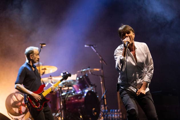 March 19, 2026, Porto, Portugal: Brett Anderson, British vocalist of Suede, performs live during the band™s Antidepressants: Dancing with the Europeans tour at Super Bock Arena Pavilhao Rosa Mota. Porto Portugal - ZUMAs197 20260319_aaa_s197_123 Copyright: xDiogoxBaptistax