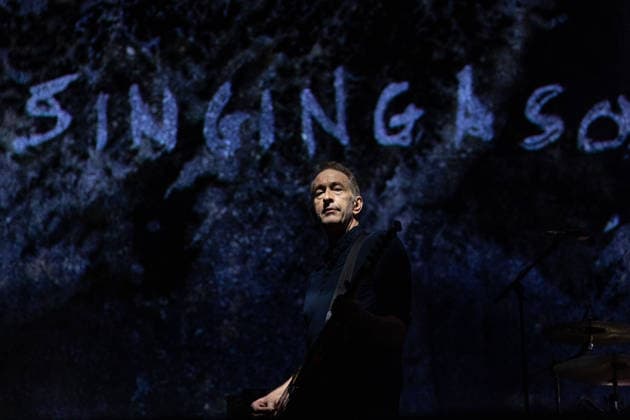 March 19, 2026, Porto, Portugal: Mat Osman, British bassist of Suede, performs on stage during the band™s Antidepressants: Dancing with the Europeans tour at Super Bock Arena Pavilhao Rosa Mota. Porto Portugal  - ZUMAs197 20260319_aaa_s197_126 Copyright: xDiogoxBaptistax