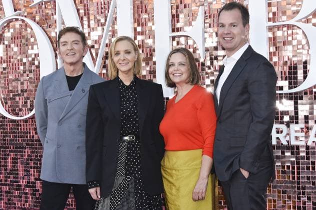 Casey Bloys, Michael Patrick King, Lisa Kudrow, Amy Gravitt at arrivals for THE COMEBACK Third and Final Season Premiere, Wallis Annenberg Center for the Performing Arts, Los Angeles, CA, March 19, 2026. Photo By: Elizabeth Goodenough Everett Collection THE COMEBACK Third and Final Season Premiere PUBLICATIONXNOTxINxCANxCHNxFRAxITAxJPNxNORxPOLxRUSxESPxUKxUSA