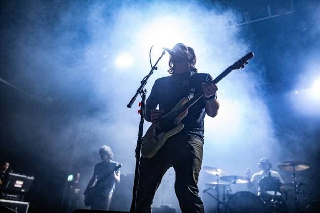 Thrice performing live at O2 Forum Kentish Town in London, United Kingdom, on 19 March 2026 Thrice performing live at O2 Forum Kentish Town in London, United Kingdom, on 19 March 2026, Credit:Sarah Tsang Avalon  Copyright: xSarahxTsangx xAvalonx 1084567643