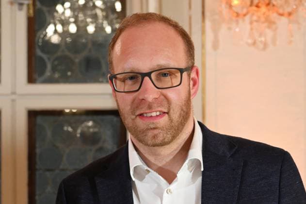 Leipziger Buchmesse, Book Fair Leipzig, Sachsen - vom 19.03. bis 22.03.2026. Leipzig liest, Alte Handelsbörse. Jean Asselborn Biograf Michael Merten