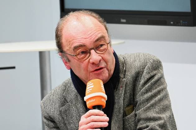 Leipziger Buchmesse, Book Fair Leipzig, Sachsen - vom 19.03. bis 22.03.2026. Erster Messetag. Autor Robert Menasse - im Talk