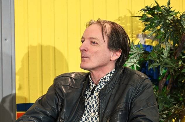Leipziger Buchmesse, Book Fair Leipzig, Sachsen - vom 19.03. bis 22.03.2026. Erster Messetag. Schriftsteller Volker Sielaff - im Talk
