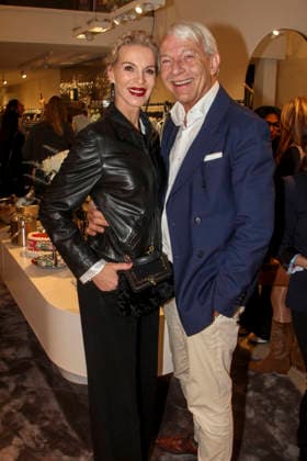abb Grit Weiss und Jo Groebel Medien experte zu Gast beim Riani Store Opening am Donnerstag 19.03.2026 in Hamburg Hamburg Deutschland