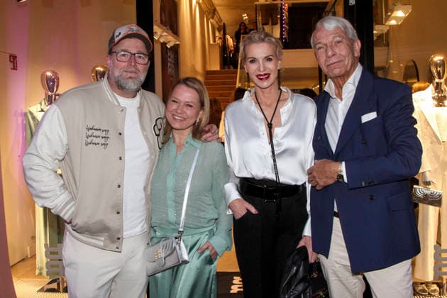 abb Brian Bojsen, Nova Meierhenrich, Grit Weiss und Jo Groebel zu Gast beim Riani Store Opening am Donnerstag 19.03.2026 in Hamburg Hamburg Deutschland