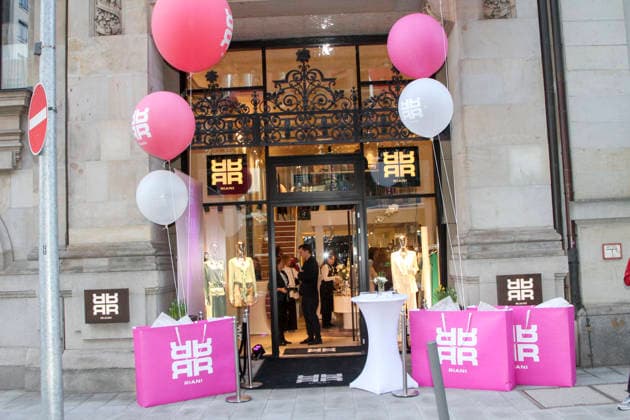 abb Aussenansicht Tag Store Logo beim Riani Store Opening am Donnerstag 19.03.2026 in Hamburg Hamburg Deutschland