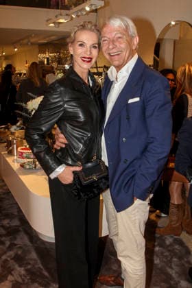 abb Grit Weiss und Jo Groebel Medien experte zu Gast beim Riani Store Opening am Donnerstag 19.03.2026 in Hamburg Hamburg Deutschland