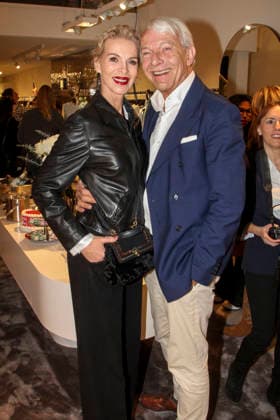 abb Grit Weiss und Jo Groebel Medien experte zu Gast beim Riani Store Opening am Donnerstag 19.03.2026 in Hamburg Hamburg Deutschland