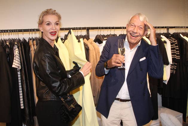 Grit Weiss and Jo Groebel during the Riani Store Opening Event at Hohe Bleichen 17 on March 19, 2026 in Hamburg, Germany Riani Store opening event in Hamburg, Germany