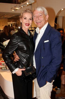 Grit Weiss and Jo Groebel during the Riani Store Opening Event at Hohe Bleichen 17 on March 19, 2026 in Hamburg, Germany Riani Store opening event in Hamburg, Germany