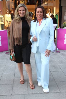 Mona Buckenmaier (Head of Business Development Riani) and her mom Martina Buckenmaier (CEO Riani) during the Riani Store Opening Event at Hohe Bleichen 17 on March 19, 2026 in Hamburg, Germany Riani Store opening event in Hamburg, Germany
