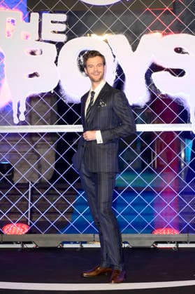 Jack Quaid attends at world premiere of Prime Video tv series The Boys 5 at The Space Moderno Cinema in Rome.
