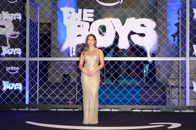 Erin Moriarty bei der Weltpremiere der 5. Staffel der Amazon Prime Video Serie The Boys im Space Cinema Moderno. Rom, 19.03.2026
