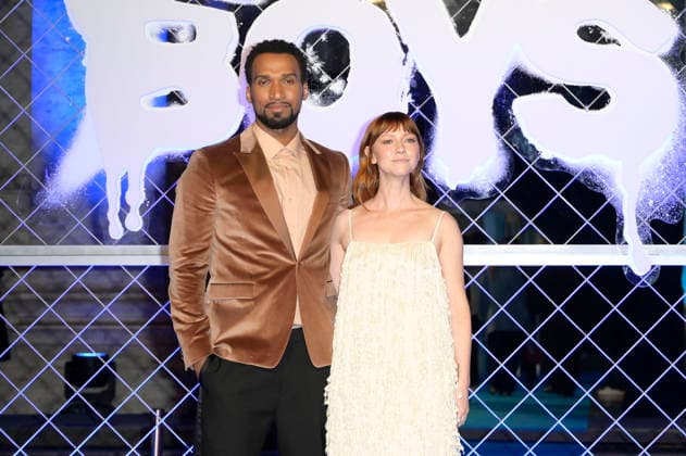 Nathan Mitchell und Valorie Curry bei der Weltpremiere der 5. Staffel der Amazon Prime Video Serie The Boys im Space Cinema Moderno. Rom, 19.03.2026