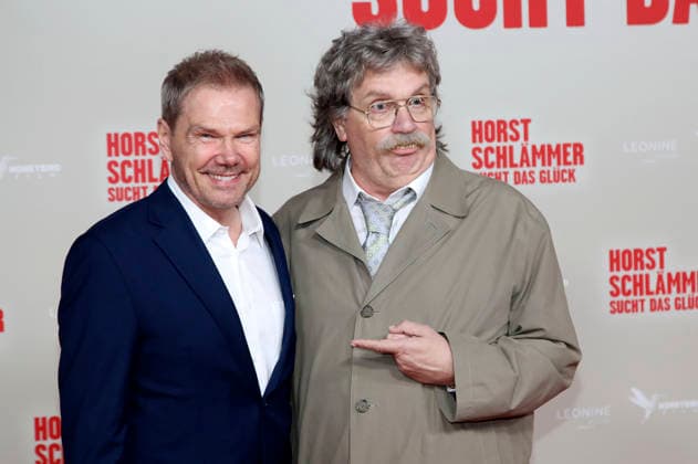 Sven Unterwaldt und Hape Kerkeling bei der Premiere des Kinofilms Horst Schlämmer sucht das Glück in der Lichtburg. Essen, 19.03.2026