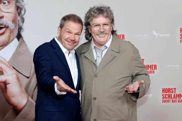 Sven Unterwaldt und Hape Kerkeling bei der Premiere des Kinofilms Horst Schlämmer sucht das Glück in der Lichtburg. Essen, 19.03.2026