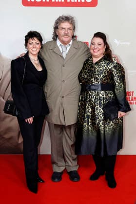 Tahnee Schaffarczyk, Hape Kerkeling und Meltem Kaptan bei der Premiere des Kinofilms Horst Schlämmer sucht das Glück in der Lichtburg. Essen, 19.03.2026