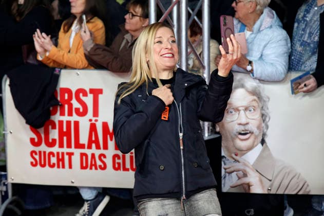 Stefanie Hertel bei der Premiere des Kinofilms Horst Schlämmer sucht das Glück in der Lichtburg. Essen, 19.03.2026