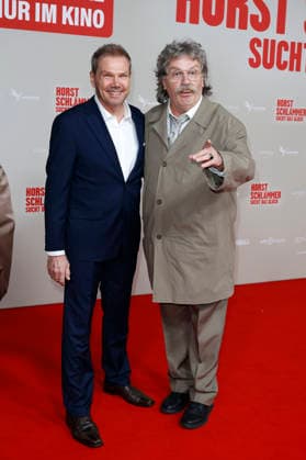 Sven Unterwaldt und Hape Kerkeling bei der Premiere des Kinofilms Horst Schlämmer sucht das Glück in der Lichtburg. Essen, 19.03.2026