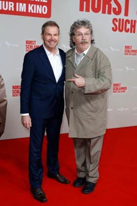 Sven Unterwaldt und Hape Kerkeling bei der Premiere des Kinofilms Horst Schlämmer sucht das Glück in der Lichtburg. Essen, 19.03.2026