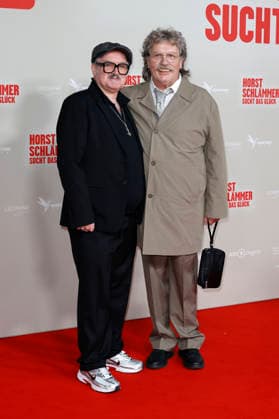 Marc Schötteldreier und Hape Kerkeling bei der Premiere des Kinofilms Horst Schlämmer sucht das Glück in der Lichtburg. Essen, 19.03.2026