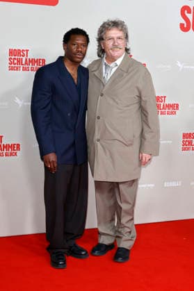 Akeem van Flodrop und Hape Kerkeling bei der Premiere des Kinofilms Horst Schlämmer sucht das Glück in der Lichtburg. Essen, 19.03.2026