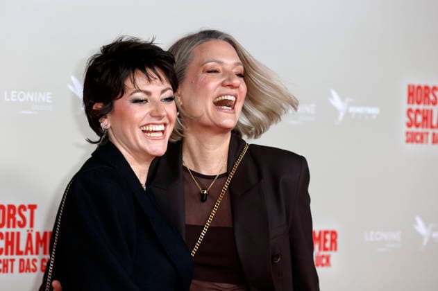 Tahnee Schaffarczyk und Juliette Schoppmann bei der Premiere des Kinofilms Horst Schlämmer sucht das Glück in der Lichtburg. Essen, 19.03.2026