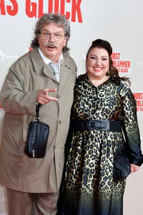 Hape Kerkeling und Meltem Kaptan bei der Premiere des Kinofilms Horst Schlämmer sucht das Glück in der Lichtburg. Essen, 19.03.2026
