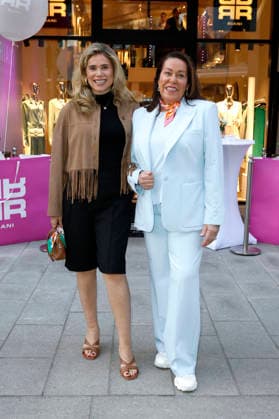 Mona Buckenmaier und Martina Buckenmaier beim Riani Store Opening in der Straße Hohe Bleichen 17. Hamburg, 19.03.2026