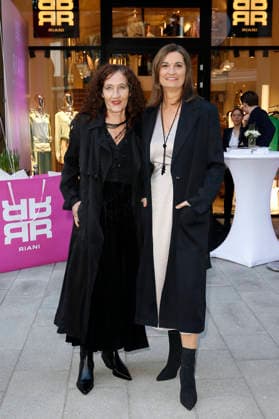 Heike Winhold und Inka Schneider beim Riani Store Opening in der Straße Hohe Bleichen 17. Hamburg, 19.03.2026
