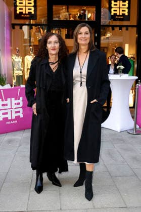 Heike Winhold und Inka Schneider beim Riani Store Opening in der Straße Hohe Bleichen 17. Hamburg, 19.03.2026