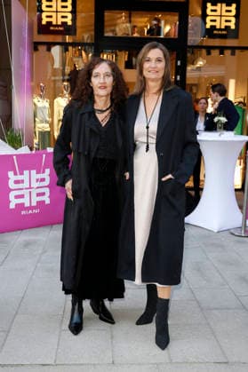 Heike Winhold und Inka Schneider beim Riani Store Opening in der Straße Hohe Bleichen 17. Hamburg, 19.03.2026