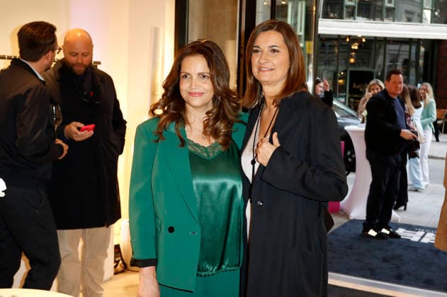 Rebecca Immanuel und Inka Schneider beim Riani Store Opening in der Straße Hohe Bleichen 17. Hamburg, 19.03.2026