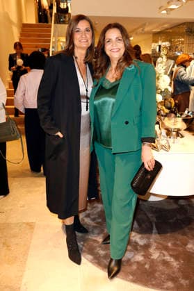 Inka Schneider und Rebecca Immanuel beim Riani Store Opening in der Straße Hohe Bleichen 17. Hamburg, 19.03.2026