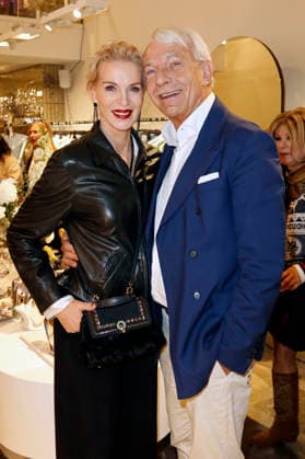 Grit Weiss mit Ehemann Jo Groebel beim Riani Store Opening in der Straße Hohe Bleichen 17. Hamburg, 19.03.2026