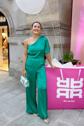 Laura Noltemeyer beim Riani Store Opening in der Straße Hohe Bleichen 17. Hamburg, 19.03.2026