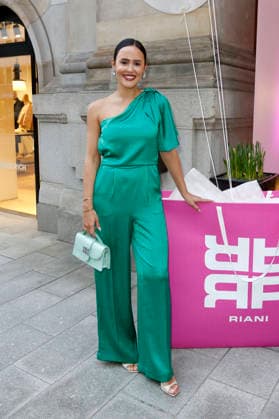 Laura Noltemeyer beim Riani Store Opening in der Straße Hohe Bleichen 17. Hamburg, 19.03.2026
