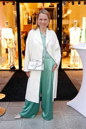 Nova Meierhenrich beim Riani Store Opening in der Straße Hohe Bleichen 17. Hamburg, 19.03.2026