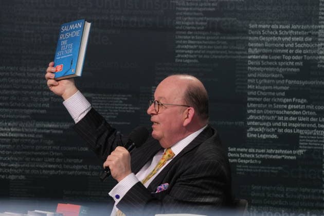 Buchmesse Leipzig GER, Leipzig,20260319, Buchmesse Leipzig, Messehalle , Denis Scheck, Best of druckfrisch, , Vorstellung von neuerscheinungen, ist Übersetzer und Journalist in Hörfunk und Fernsehen