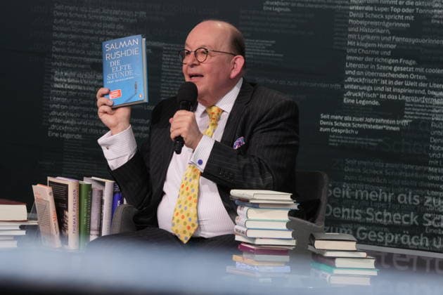 Buchmesse Leipzig GER, Leipzig,20260319, Buchmesse Leipzig, Messehalle , Denis Scheck, Best of druckfrisch, , Vorstellung von neuerscheinungen, ist Übersetzer und Journalist in Hörfunk und Fernsehen