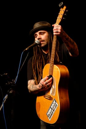 14.03.2026 Oberhausen Der Punk Sänger Dan Ganove git ein solo Konzert im Lito Palast Sterkrade