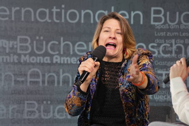 Buchmesse Leipzig GER, Leipzig,20260319, Buchmesse Leipzig, Messehalle , Dita Zipfel, Es ist hell und draussen dreht sich die Welt