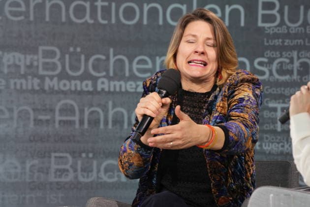 Buchmesse Leipzig GER, Leipzig,20260319, Buchmesse Leipzig, Messehalle , Dita Zipfel, Es ist hell und draussen dreht sich die Welt