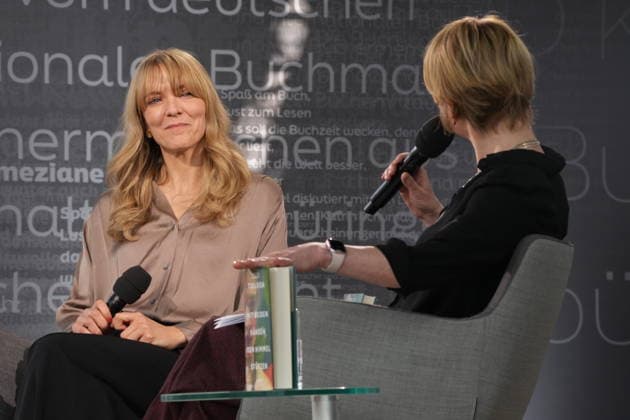 Buchmesse Leipzig GER, Leipzig,20260319, Buchmesse Leipzig, Messehalle , Lilli Tollkien, Mit beiden Händen den Himmel stützen