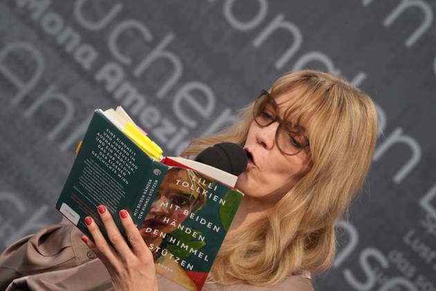Buchmesse Leipzig GER, Leipzig,20260319, Buchmesse Leipzig, Messehalle , Lilli Tollkien, Mit beiden Händen den Himmel stützen